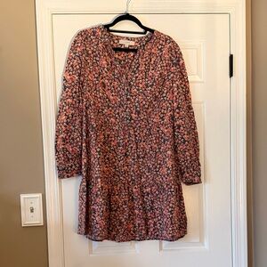 LOFT Multicolor Floral Blouse